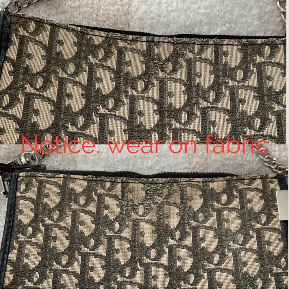 Authentic: Vintage, Christian Dior Trotter pouch converted to Crossbody - Picture 11 of 13